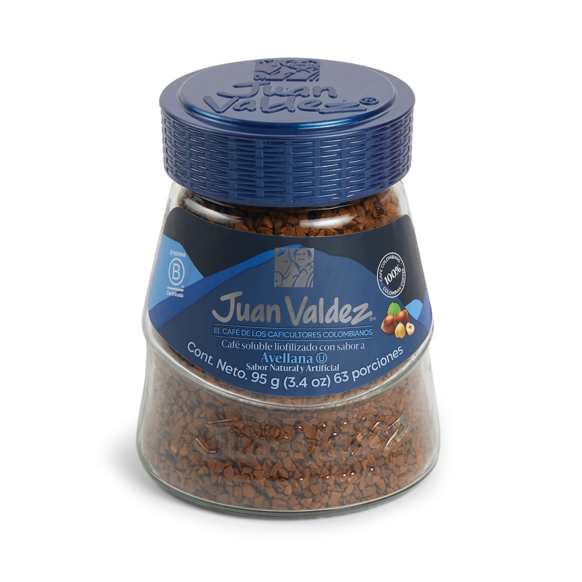 Café Liofilizado Avellana 95 gr