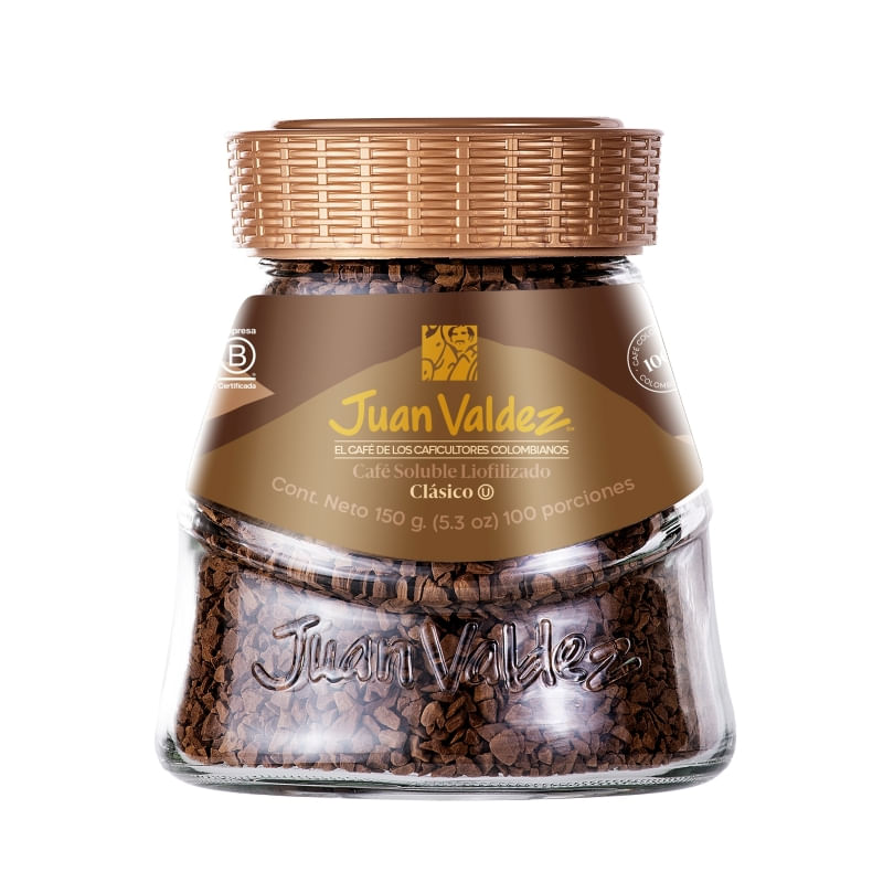 Liofilizado Clásico 150 gr Juan Valdez